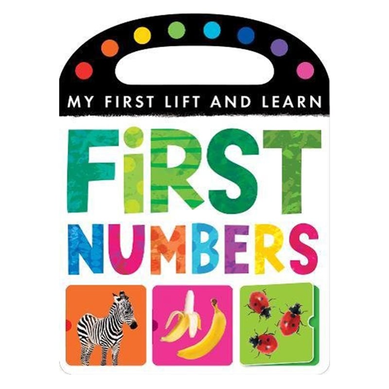 FIRST NUMBERS - MY FIRST LIFT AND LEARN #yeni gelenler Çocuk Kitapları Uzmanı - Children's Books Expert