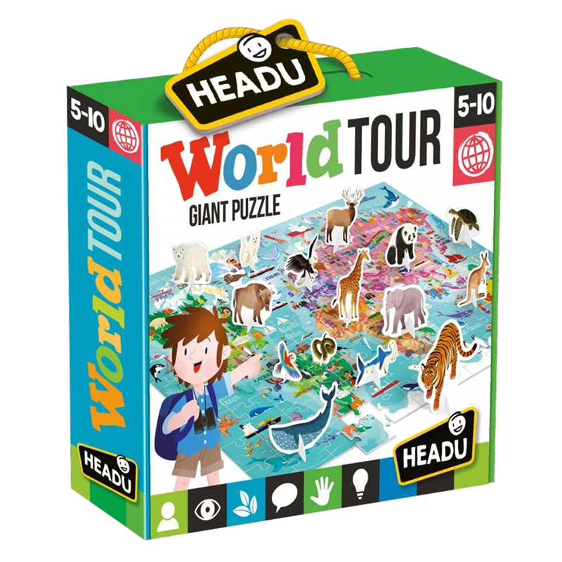 HEADU WORLD TOUR (5-10 YAŞ)     Çocuk Kitapları Uzmanı - Children's Books Expert