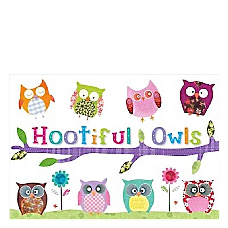 HOOTIFUL OWLS - STATIONERY BOX