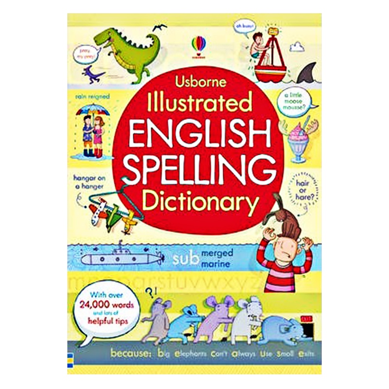 ILLUSTRATED ENGLISH SPELLING DICTIONARY Çocuk Kitapları Uzmanı - Children's Books Expert