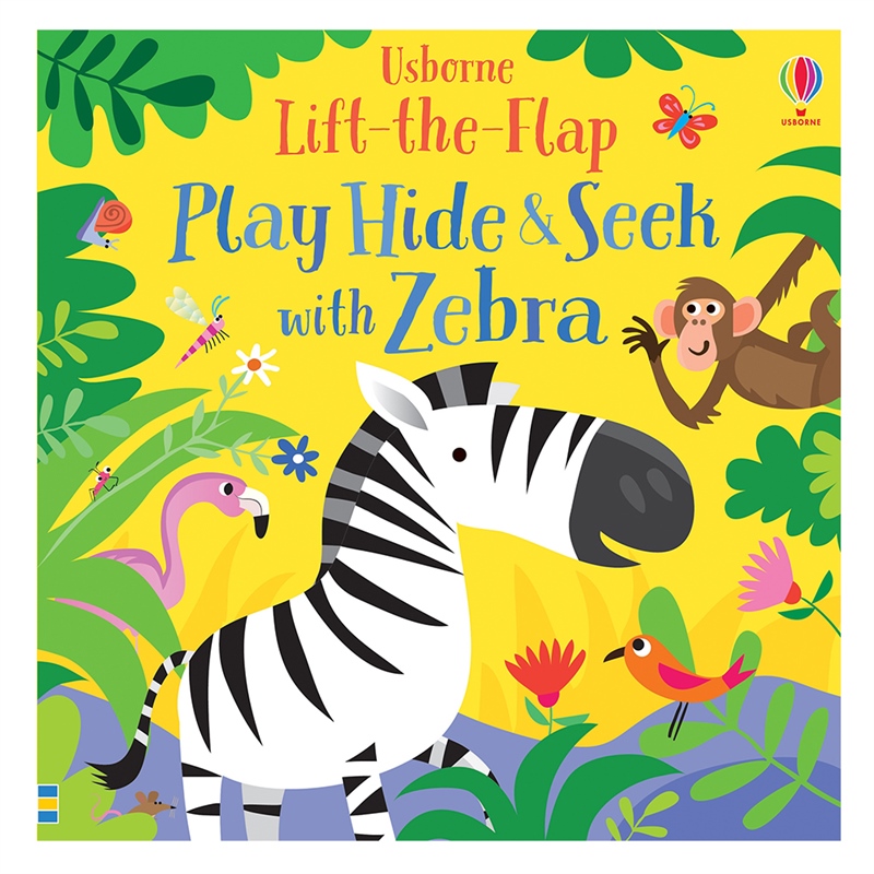 LIFT THE FLAP PLAY HIDE&SEEK WITH ZEBRA #yenigelenler Çocuk Kitapları Uzmanı - Children's Books Expert