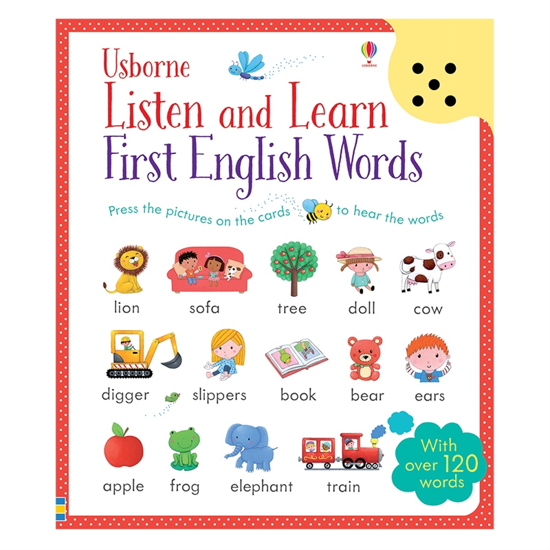 LISTEN AND LEARN ENGLISH WORDS #yenigelenler Çocuk Kitapları Uzmanı - Children's Books Expert