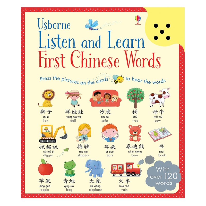LISTEN AND LEARN FIRST CHINESE WORDS (LISTEN & LEARN) Çocuk Kitapları Uzmanı - Children's Books Expert