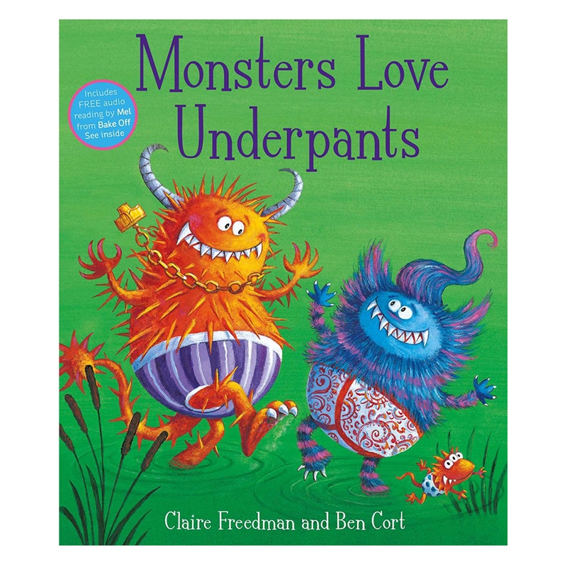 MONSTERS LOVE UNDERPANTS #yenigelenler Çocuk Kitapları Uzmanı - Children's Books Expert