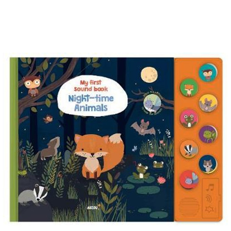 MY FIRST SOUND BOOK: NIGHT-TIME ANIMALS Çocuk Kitapları Uzmanı - Children's Books Expert