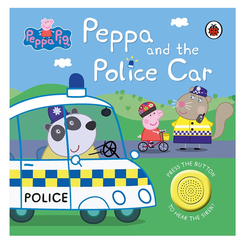 PEPPA PIG - PEPPA AND THE POLICE CAR Çocuk Kitapları Uzmanı - Children's Books Expert