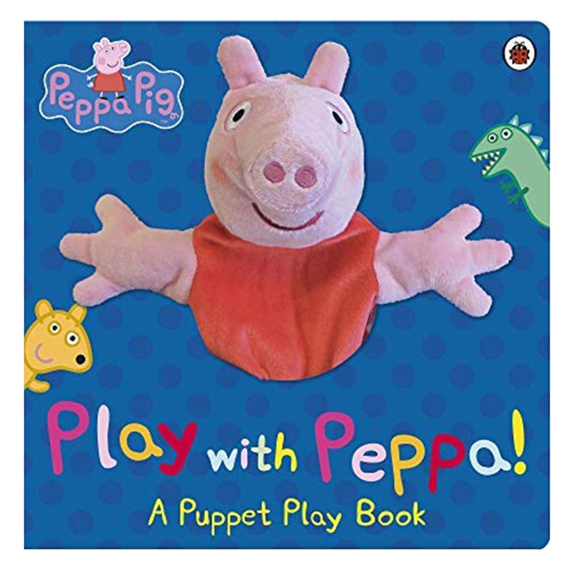 PEPPA PIG - PLAY WITH PEPPA! A PUPPET PLAY BOOK Çocuk Kitapları Uzmanı - Children's Books Expert
