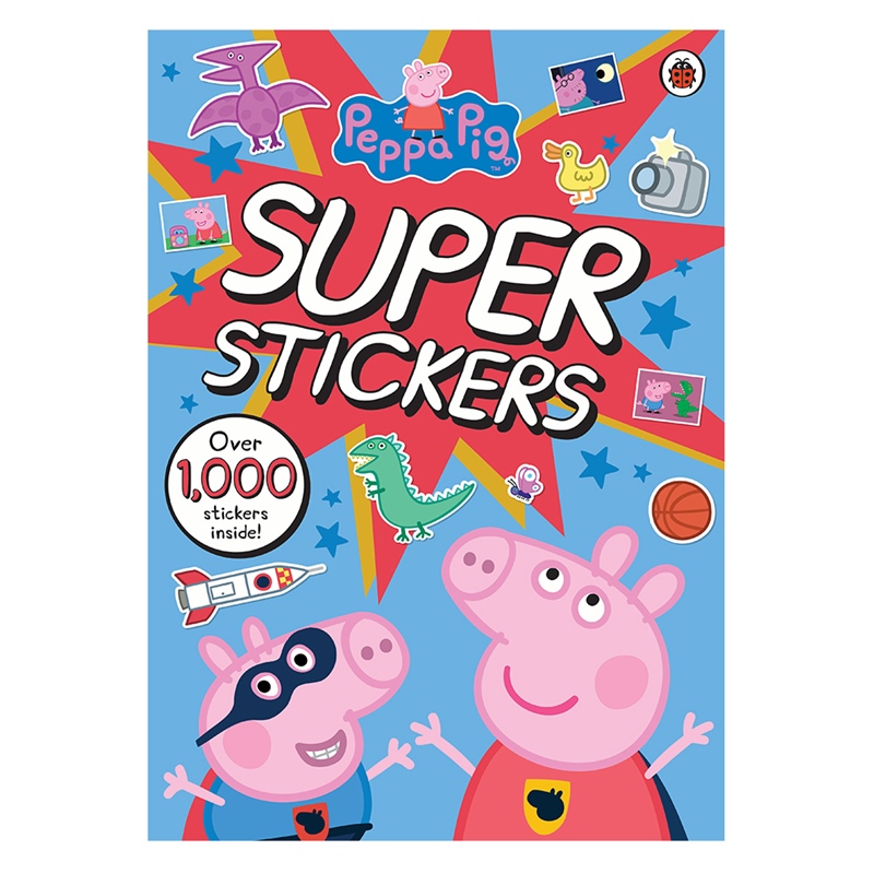 PEPPA PIG - SUPER STICKERS Çocuk Kitapları Uzmanı - Children's Books Expert