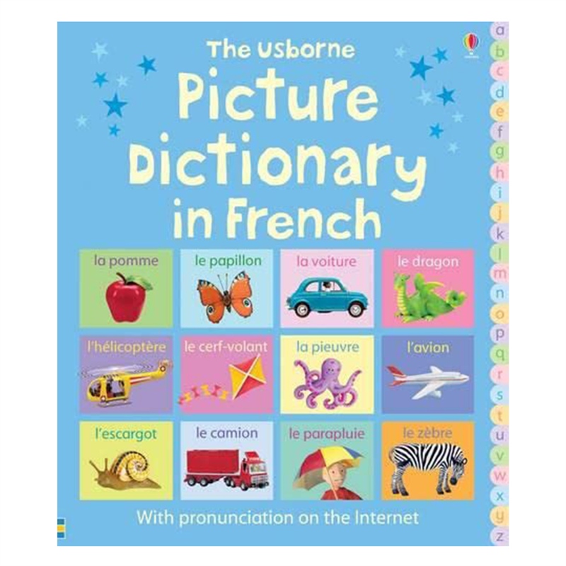 PICTURE DICTIONARY IN FRENCH (PICTURE DICTIONARIES) Çocuk Kitapları Uzmanı - Children's Books Expert
