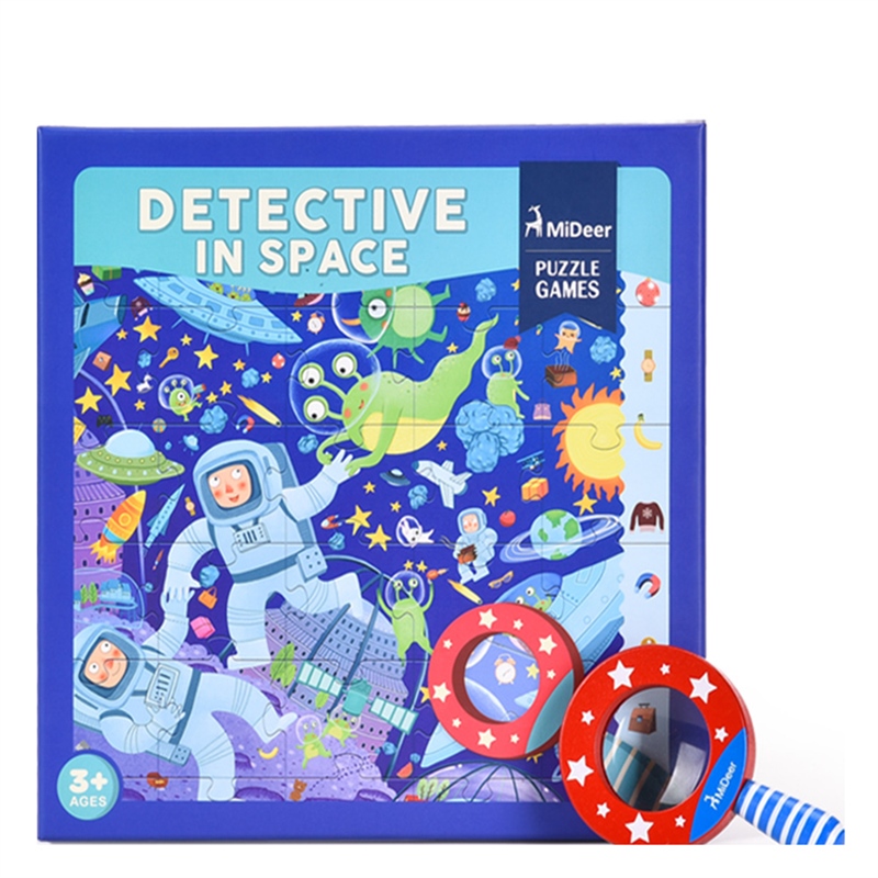 PUZZLE- DETECTIVE IN SPACE Çocuk Kitapları Uzmanı - Children's Books Expert