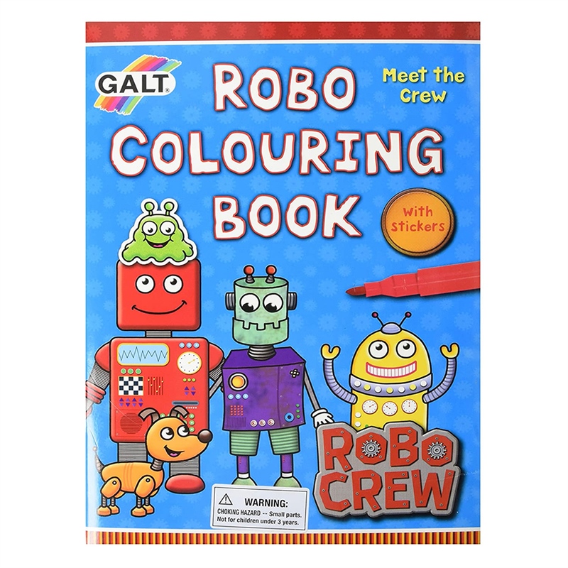 ROBO COLOURİNG BOOK Çocuk Kitapları Uzmanı - Children's Books Expert