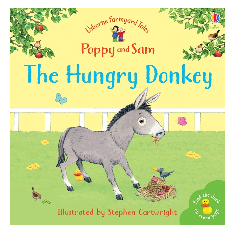 THE HUNGRY DONKEY (MINI FARMYARD TALES) #yenigelenler Çocuk Kitapları Uzmanı - Children's Books Expert