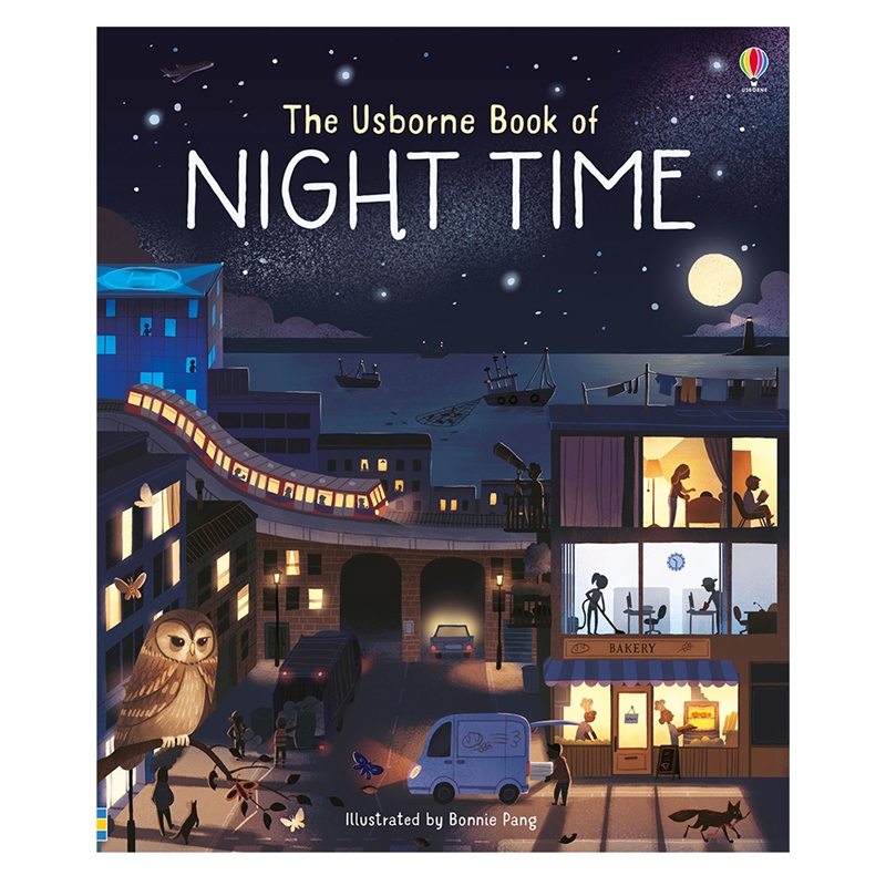 THE USBORNE BOOK OF NIGHT TIME #yenigelenler Çocuk Kitapları Uzmanı - Children's Books Expert