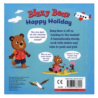 BIZZY BEAR HAPPY HOLIDAY #yenigelenler Çocuk Kitapları Uzmanı - Children's Books Expert