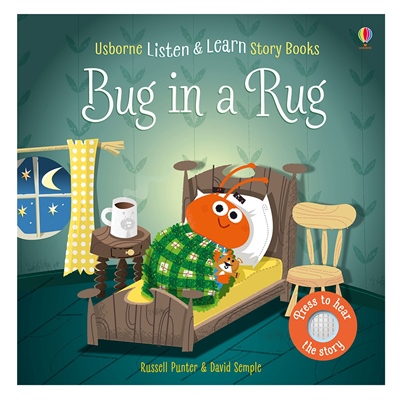 BUG IN A RUG - USBORNE LISTEN&LEARN STORY BOOKS #yenigelenler Çocuk Kitapları Uzmanı - Children's Books Expert