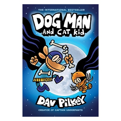 CAT KID - DOG MAN 4 Çocuk Kitapları Uzmanı - Children's Books Expert