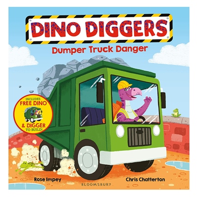 DINO DIGGERS DUMPER TRUCK DANGER #yeni gelenler Çocuk Kitapları Uzmanı - Children's Books Expert