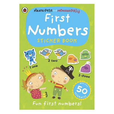 FIRST NUMBERS: A PIRATE PETE AND PRINCES Çocuk Kitapları Uzmanı - Children's Books Expert