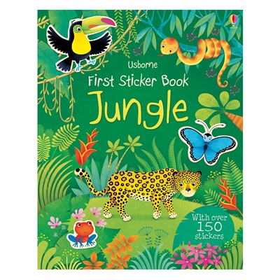FIRST STICKER BOOK JUNGLE Çocuk Kitapları Uzmanı - Children's Books Expert