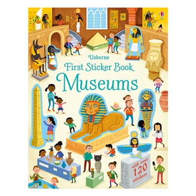 FIRST STICKER BOOK MUSEUMS Çocuk Kitapları Uzmanı - Children's Books Expert