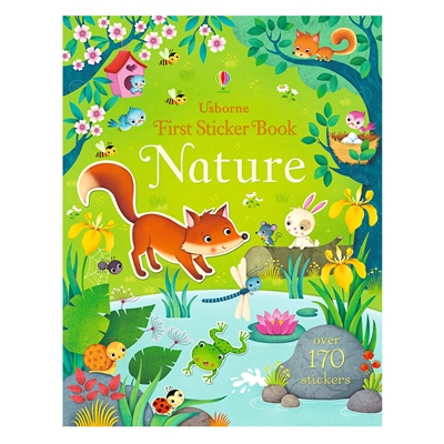 FIRST STICKER BOOK NATURE Çocuk Kitapları Uzmanı - Children's Books Expert