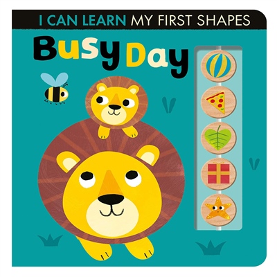 I CAN LEARN MY FIRST SHAPES - BUSY DAY Çocuk Kitapları Uzmanı - Children's Books Expert