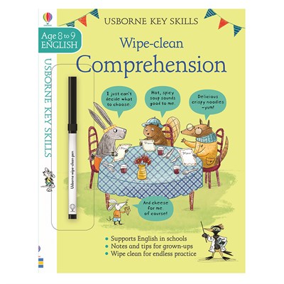 KEY SKILLS WIPE CLEAN COMPREHENSION 8-9 Çocuk Kitapları Uzmanı - Children's Books Expert