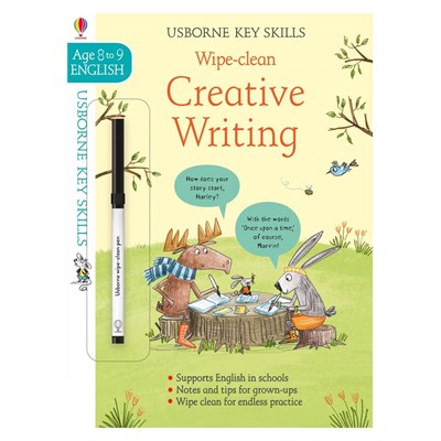 KEY SKILLS WIPE CLEAN CREATIVE WRITING 8-9 Çocuk Kitapları Uzmanı - Children's Books Expert
