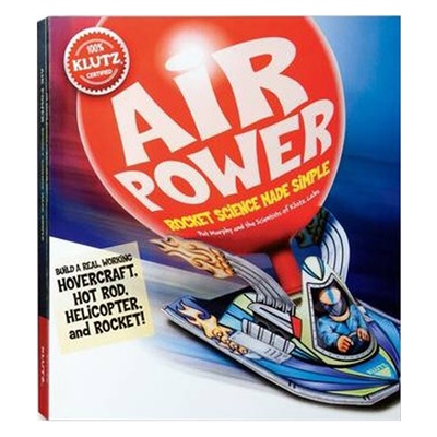 KLUTZ AIR POWER: ROCKET SCIENCE MADE SIMPLE CRAFT KIT Çocuk Kitapları Uzmanı - Children's Books Expert