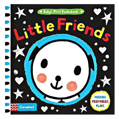 LITTLE FRIENDS - BABY'S FIRST PEEKABOOK Çocuk Kitapları Uzmanı - Children's Books Expert
