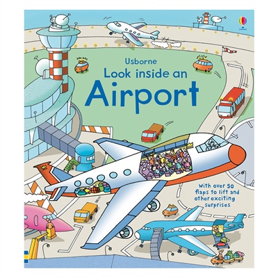 LOOK INSIDE AN AIRPORT Çocuk Kitapları Uzmanı - Children's Books Expert
