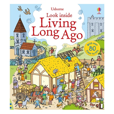 LOOK INSIDE LIVING LONG AGO #yenigelenler Çocuk Kitapları Uzmanı - Children's Books Expert