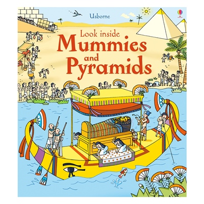 LOOK INSIDE MUMMIES & PYRAMIDS #yenigelenler Çocuk Kitapları Uzmanı - Children's Books Expert