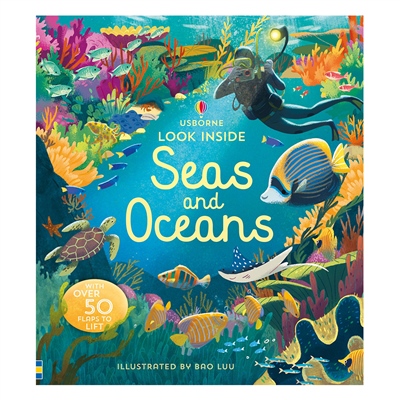 LOOK INSIDE SEAS AND OCEANS Çocuk Kitapları Uzmanı - Children's Books Expert