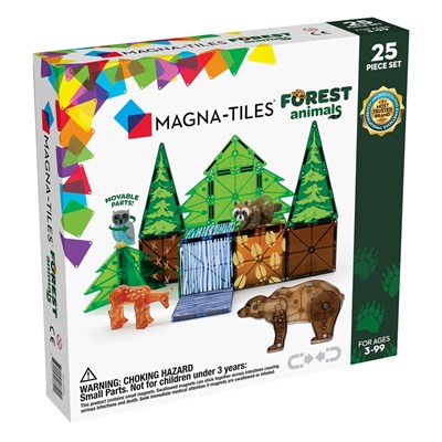 MAGNA-TILES FOREST ANIMALS 25 PARÇA Çocuk Kitapları Uzmanı - Children's Books Expert