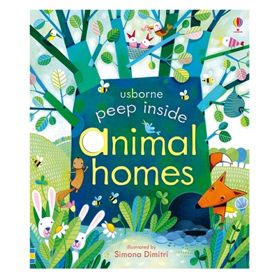 PEEP INSIDE ANIMAL HOMES #yenigelenler Çocuk Kitapları Uzmanı - Children's Books Expert
