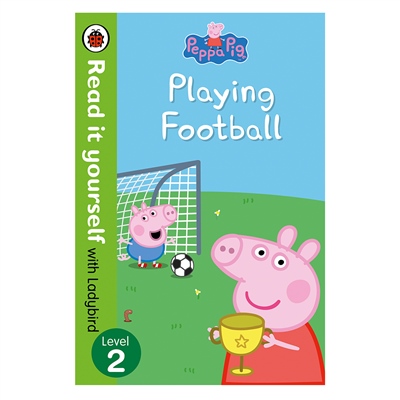 PEPPA PIG: PLAYING FOOTBALL # READ IT YO Çocuk Kitapları Uzmanı - Children's Books Expert