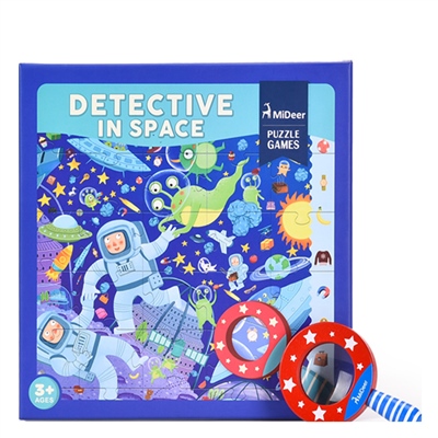 PUZZLE- DETECTIVE IN SPACE Çocuk Kitapları Uzmanı - Children's Books Expert