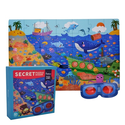 SECRECT PUZZLE-OCEAN Çocuk Kitapları Uzmanı - Children's Books Expert
