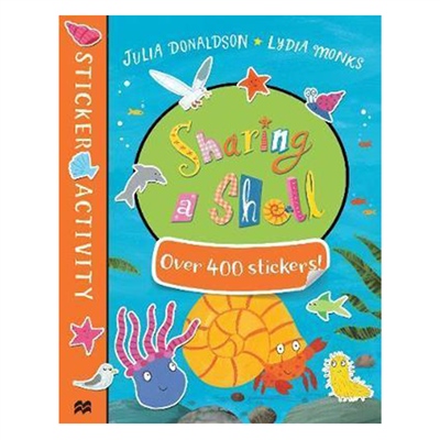 SHARING A SHELL - STICKER ACTIVITY Çocuk Kitapları Uzmanı - Children's Books Expert