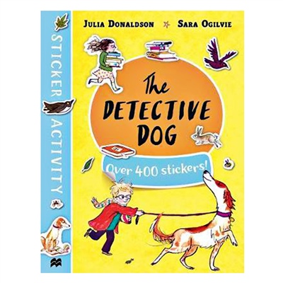 THE DEDECTIVE DOG - STICKER ACTIVITY Çocuk Kitapları Uzmanı - Children's Books Expert
