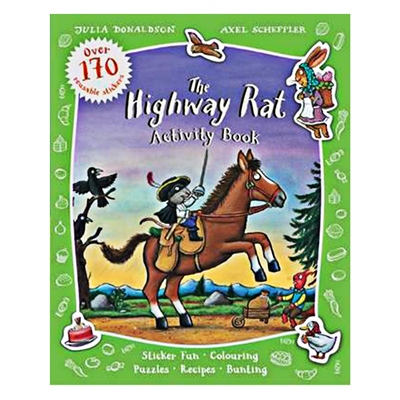THE HIGHWAY RAT ACTIVITY BOOK Çocuk Kitapları Uzmanı - Children's Books Expert