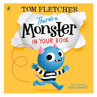 THERES A MONSTER IN YOUR BOOK Çocuk Kitapları Uzmanı - Children's Books Expert