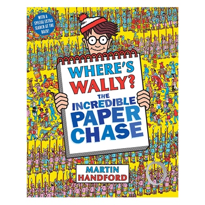 WHERE'S WALLY? THE INCREDIBLE PAPER CHASE #yenigelenler Çocuk Kitapları Uzmanı - Children's Books Expert