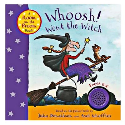 WHOOSH! WENT THE WITCH: A ROOM ON THE BROOM BOOK Çocuk Kitapları Uzmanı - Children's Books Expert