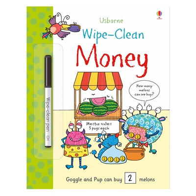 WIPE-CLEAN MONEY #yenigelenler Çocuk Kitapları Uzmanı - Children's Books Expert