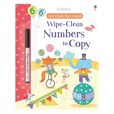 WIPE-CLEAN NUMBERS TO COPY #yenigelenler Çocuk Kitapları Uzmanı - Children's Books Expert
