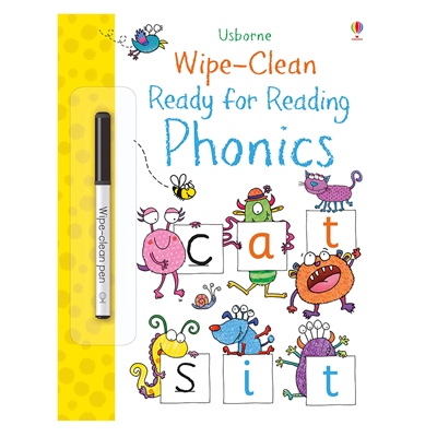 WIPE-CLEAN READY FOR READING PHONICS #yenigelenler Çocuk Kitapları Uzmanı - Children's Books Expert