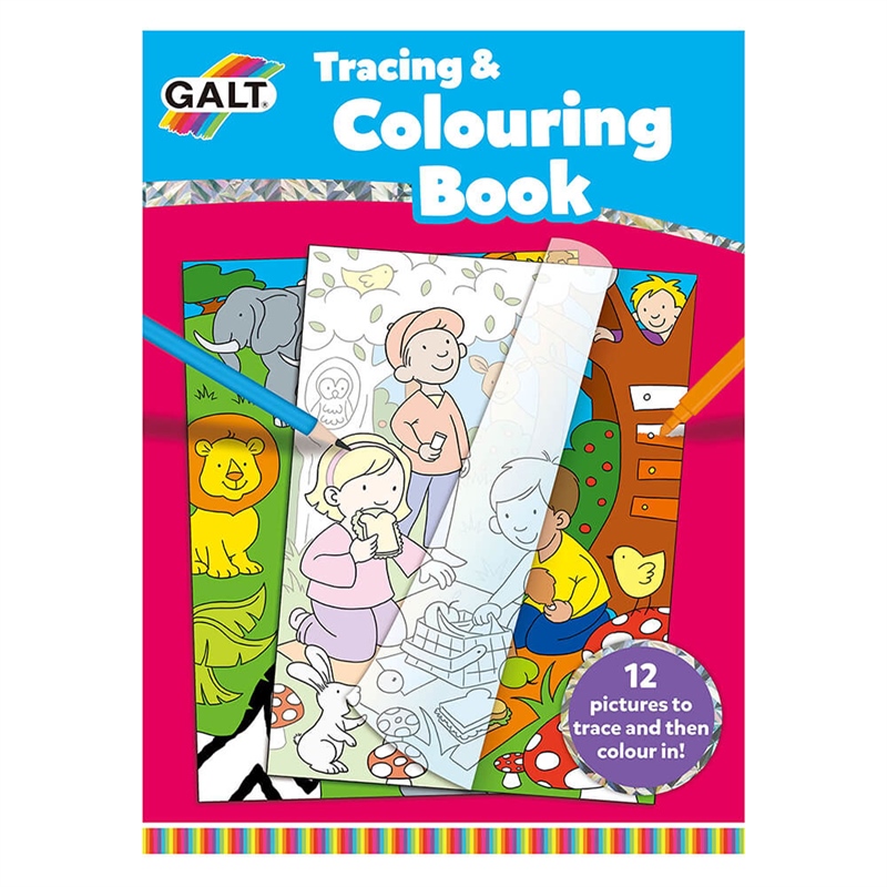 TRACING & COLOURING BOOK 5 YAŞ+ Çocuk Kitapları Uzmanı - Children's Books Expert