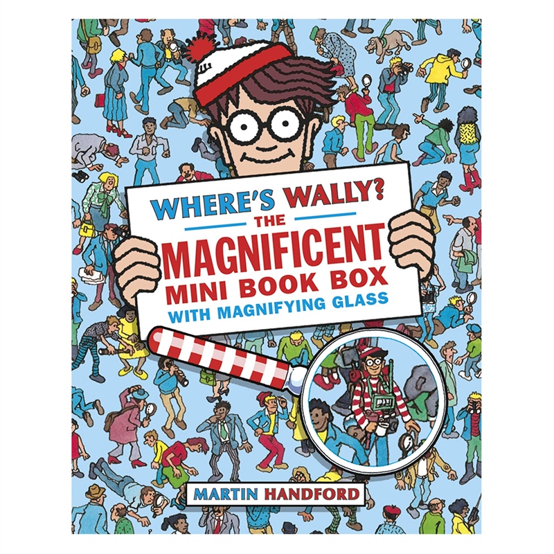 WHERE S WALLY? - THE MAGNIFICENT MINI BOOK BOX #yenigelenler Çocuk Kitapları Uzmanı - Children's Books Expert